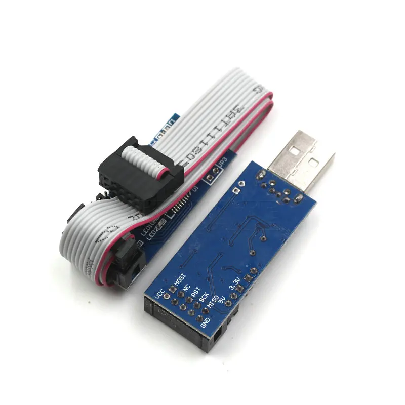USB ISP программатор для AVR ATMega ATTiny 51 AVR|Интегральные схемы| |