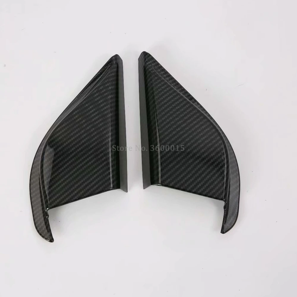 For Ford Focus 2019 2020 Car Styling Parts Carbon Fiber Window Interior A Pillar Triangle Covers Molding Trim Accessories For Ford Focus 2019 2020 Car Styling Parts Carbon Fiber Window Interior A Pillar Triangle Covers Molding Trim Accessories
