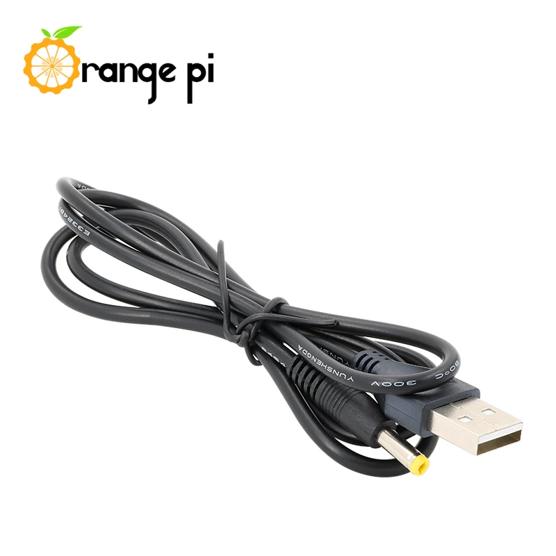 Orange Pi PC Plus Набор 3: PC Plus+ ABS Прозрачный чехол+ USB к DC 4,0 мм-1,7 мм кабель питания