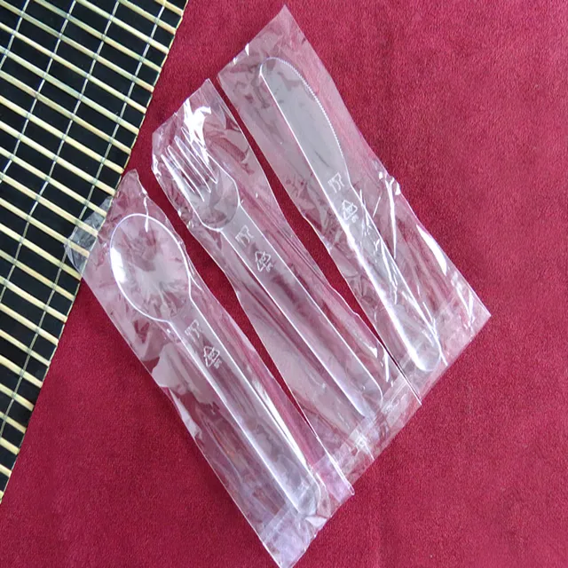 30PCS High Quality Plastic Knife Fork Spoon Disposable Plastic Cutlery