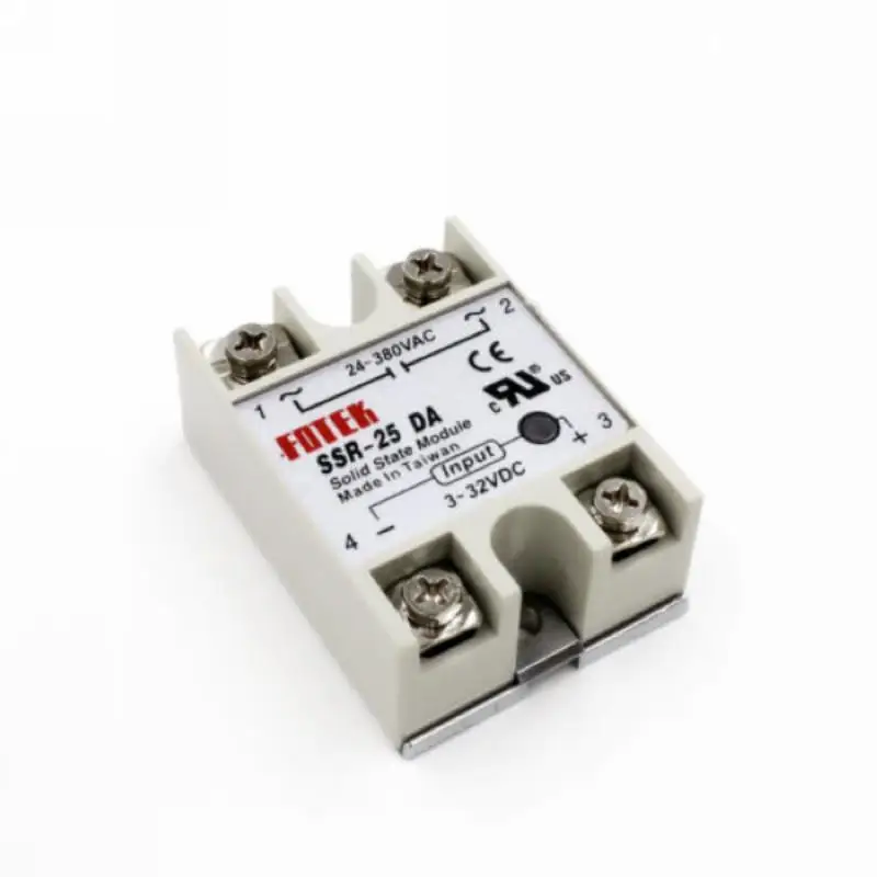 High Quality SSR-25 DA Solid State Relay 24-380V 25A Solid State Relay for PID Temperature Controller