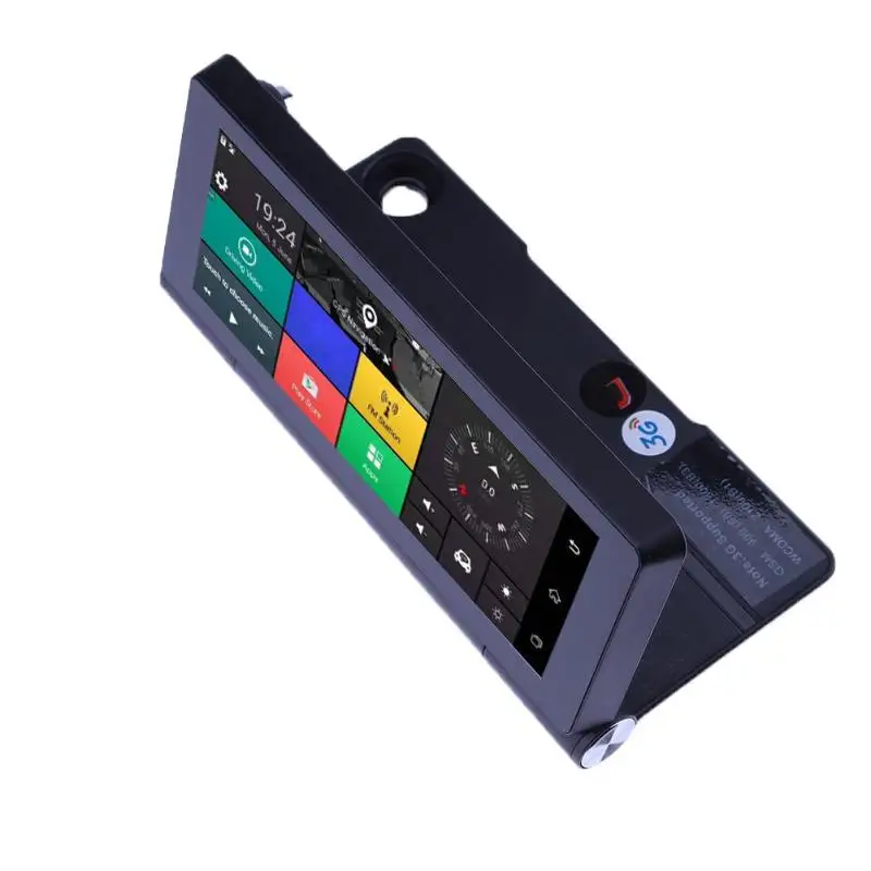 6,8" 3G gps навигация Bluetooth WiFi Автомобильный видеорегистратор Камера Складная авто Dashboad FHD Dash Cam видеокамера Дополнительная камера заднего вида
