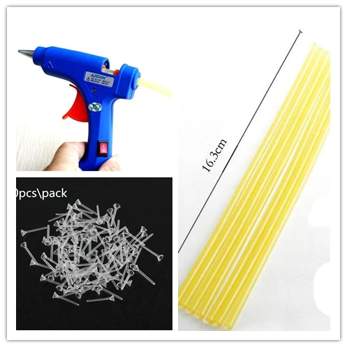 DIY Ornament Tool Accessory 100-240V Glue gun Stick Fixed Needle Bar Micro World Accessories Must-have C48 | Дом и сад