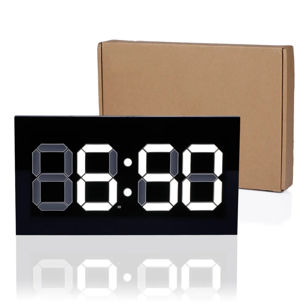 two sides LED Wall clock1
