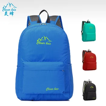 

B209 New outdoor convenient shoulder bag waterproof travel backpack storage bag leisure folding bag mountaineering bag