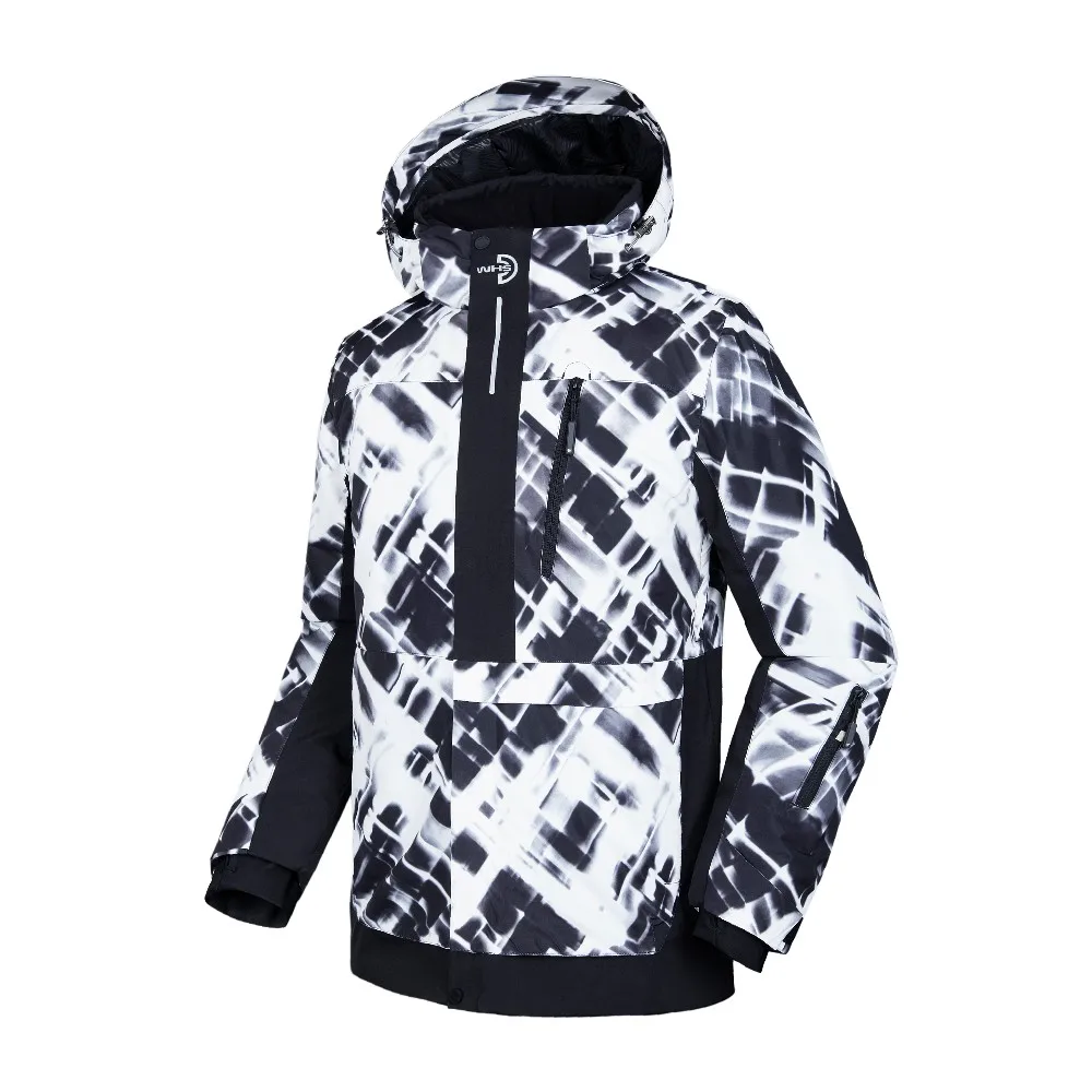 WHS спортивные лыжные куртки для мужчин, ветронепроницаемое теплое пальто, зимняя куртка, одежда для подростков, мужская теплая куртка с различными принтами, лидер продаж
