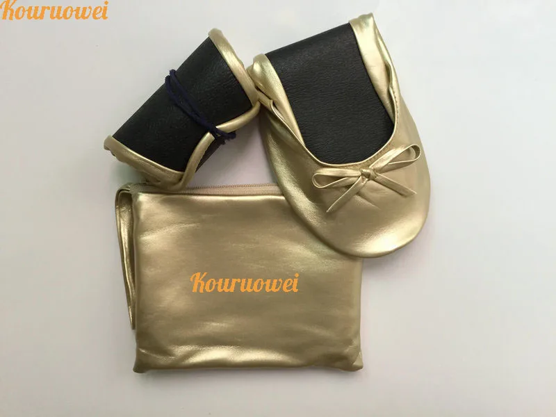 ballerina shoes in a bag