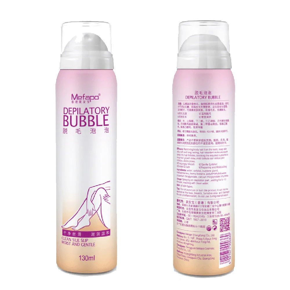 

Dropshipping SprayAway Painless Hair Removal Cream Depilatory Cream Smooth Skin Boby Master Removal Cream Foam Mousse Mefapo