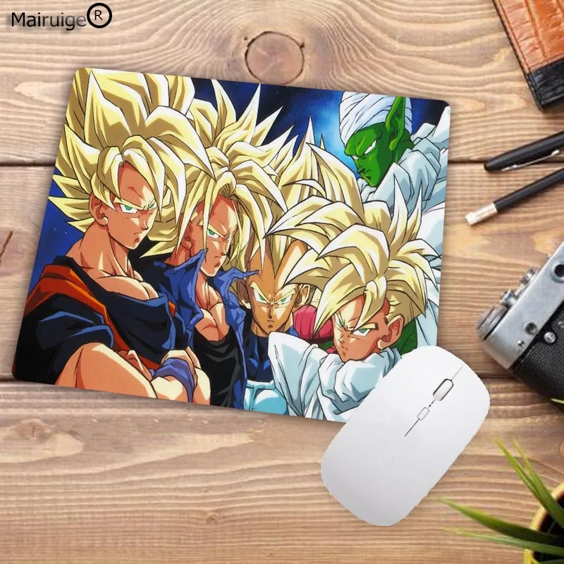 Mairuige большая рекламная акция Dragon Ball Аниме резиновый игровой коврик для мыши Настольный Коврик Противоскользящий коврик для клавиатуры маленький геймер Коврик для мыши 22X18 см