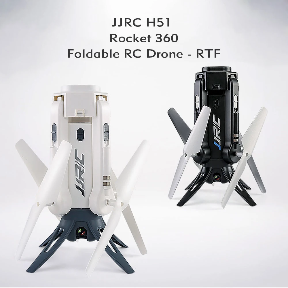 Original JJRC H51 RC Helicopter Rocket 360 Degree with WIFI FPV HD Camera 720P Selfie Elfie Drone  Altitude Hold RC Quadcopter (3)