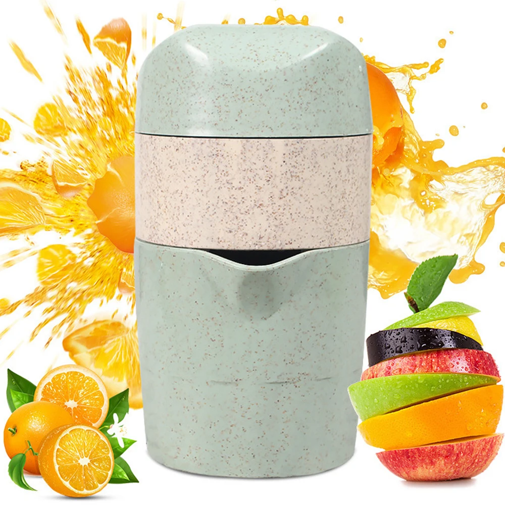 

Portable Manual Fruit Juice Press Simple Orange Juicer Cup for Household