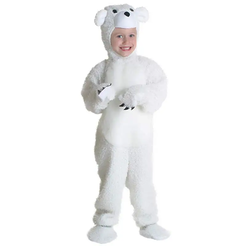 Toddler Bear Costume Small Cute Polar Bear Cosplay Halloween Costume ...