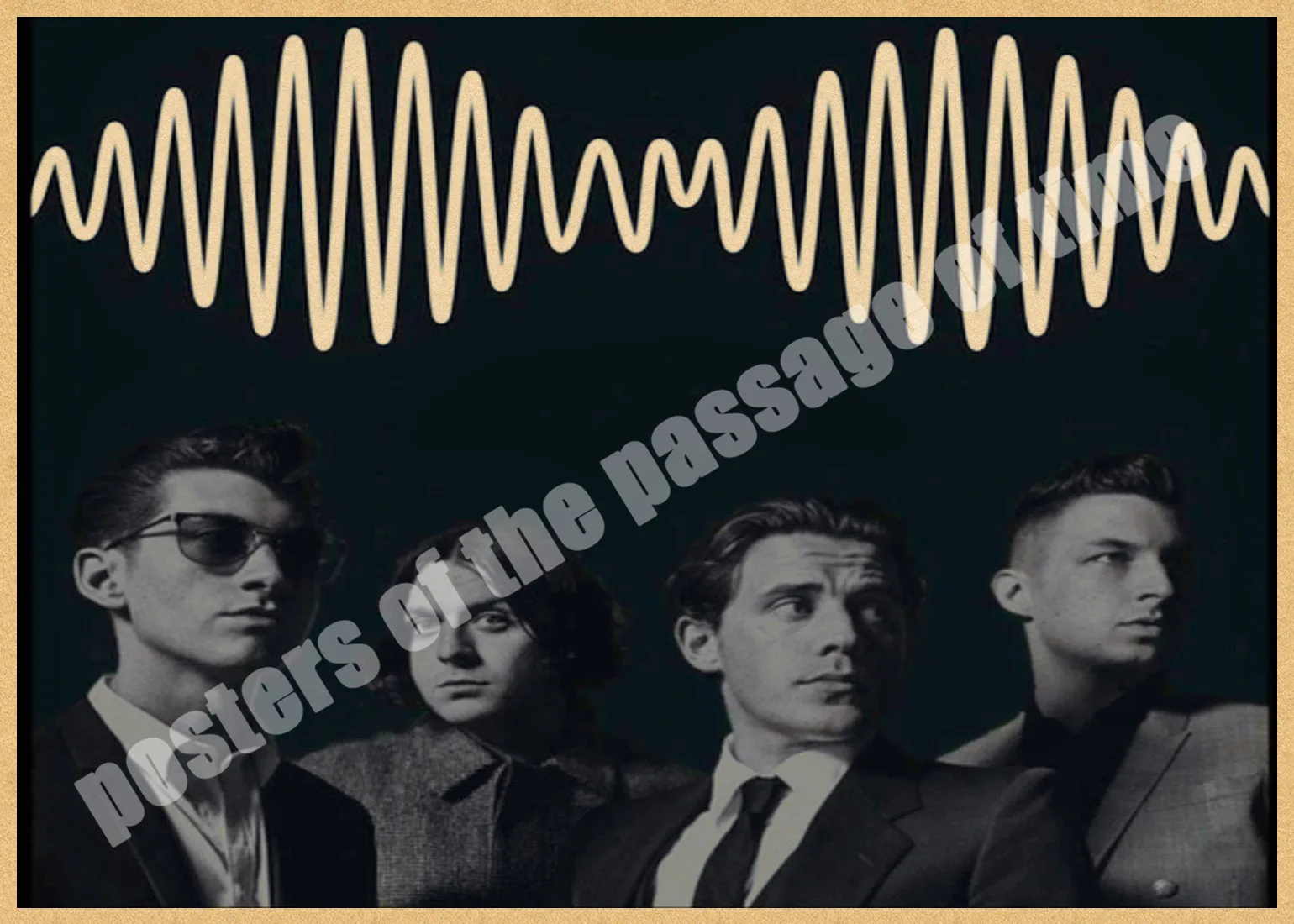 Arctic Monkeys Группа Музыка панк Рок Винтаж крафт-бумага плакат Бар стены стикеры дома декоративная живопись