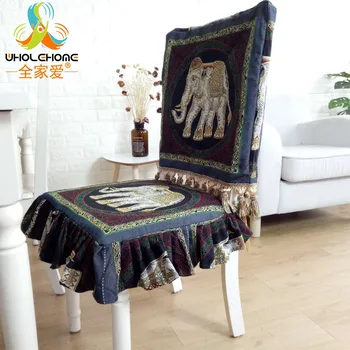 

Ethic Seat Chair Cushion Cotton Blending Handmade Ruffles Decorative Chair Cushion