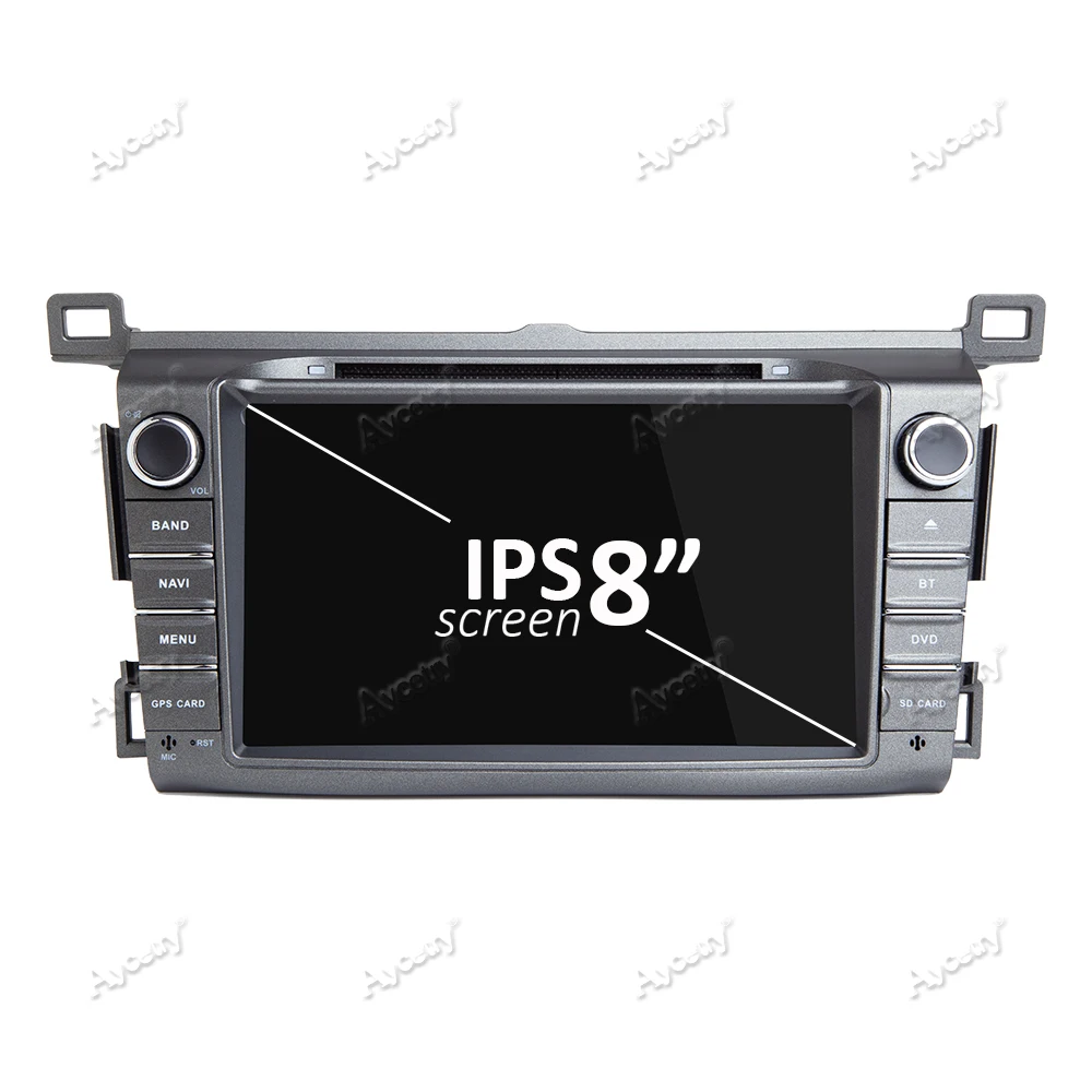 Discount DSP IPS 8 CORE 4G RAM 64G Android 9.0 2 DIN  car dvd player GPS audio for Toyota RAV4 Rav 4 2013-2018 Radio multimedia dvr obd2 6