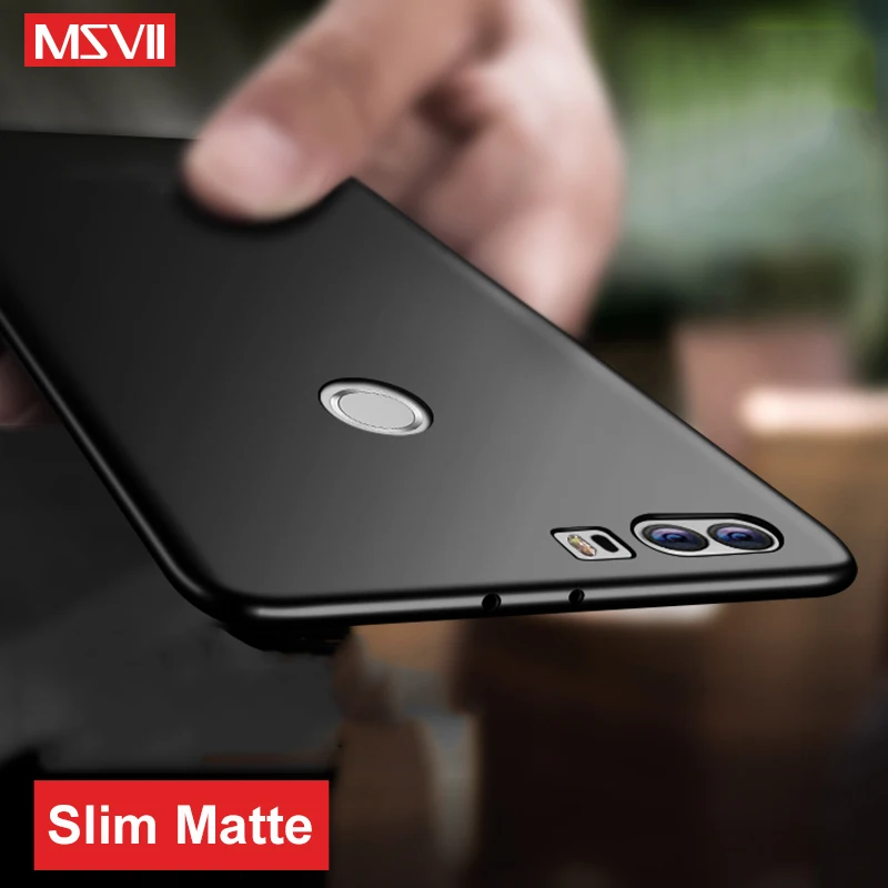 MSVII For Huawei Honor 8 Case Frosted 360 Protection Hard Back Cover Phone Cases P8 lite 2017 / 5.2inch |