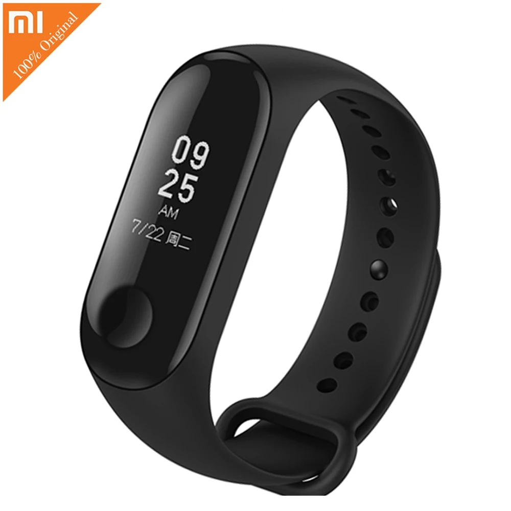 Оригинальный Смарт браслет Xiaomi Mi Band 3 монитор сердечного ритма Bluetooth 4 2 спортивный