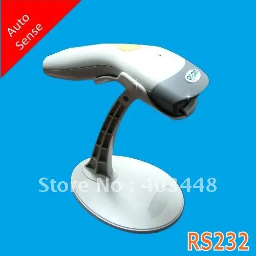 

(RS232 Interface)100 Scan/Sec Auto Sence Laser Barcode Reader-Grey Color (OCBS-LA01)