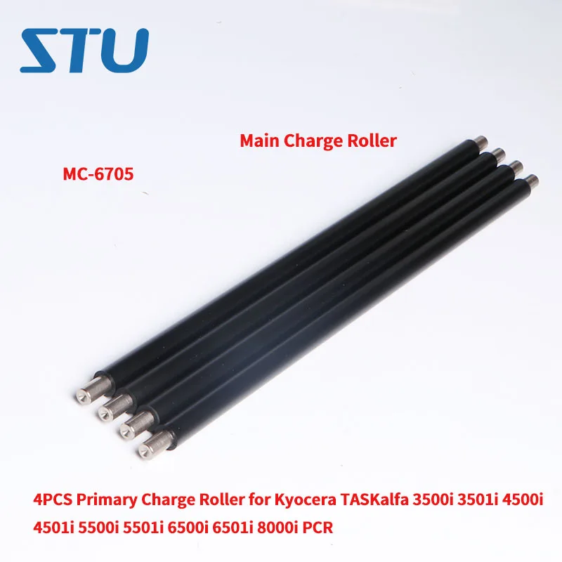 

4 шт. главный зарядный ролик для Kyocera TASKalfa 3500i 3501i 4500i 4501i 5500i 5501i 6500i 6501i 8000i PCR