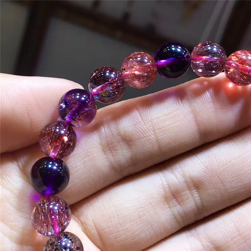 Natural Lepidocrocite Quartz Bracelet (5)