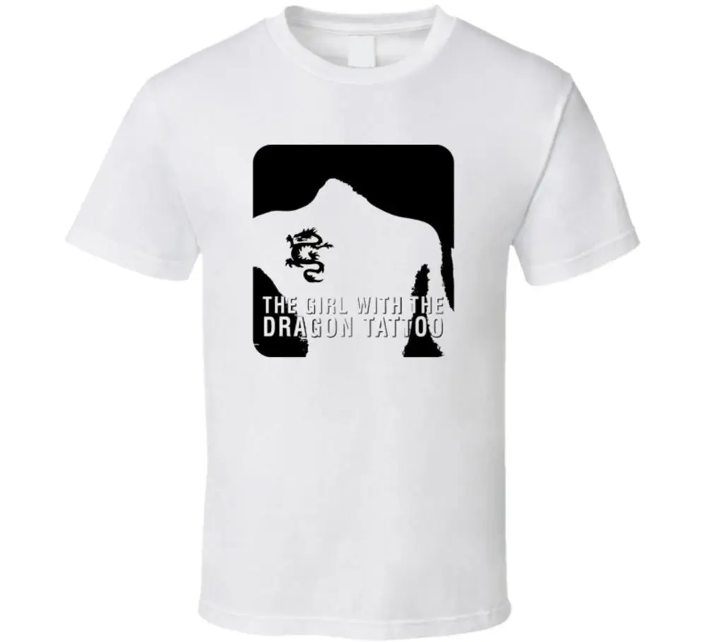 

The Girl With The Dragon Tattoo Movie Fan T Shirt Cool Casual pride t shirt men Unisex New Fashion tshirt free shipping tops