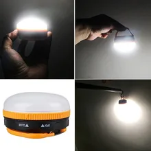 5 режимов затемнения светодиодный фонарь для кемпинга Магнитная наружная лампа питание от батарей портативный подвесной крючок наружное освещение