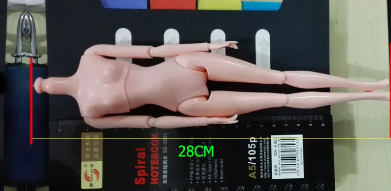 2017-Nude-doll-with-3D-Eyes-Suitable-Head-accessories-Body-by-yourself-DIY-Change-Toy-For