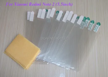 

5.5inch Mobile Phone Film Clear Screen Protectors For Xiaomi Redmi Note 2 Guard 500PCS/Lot