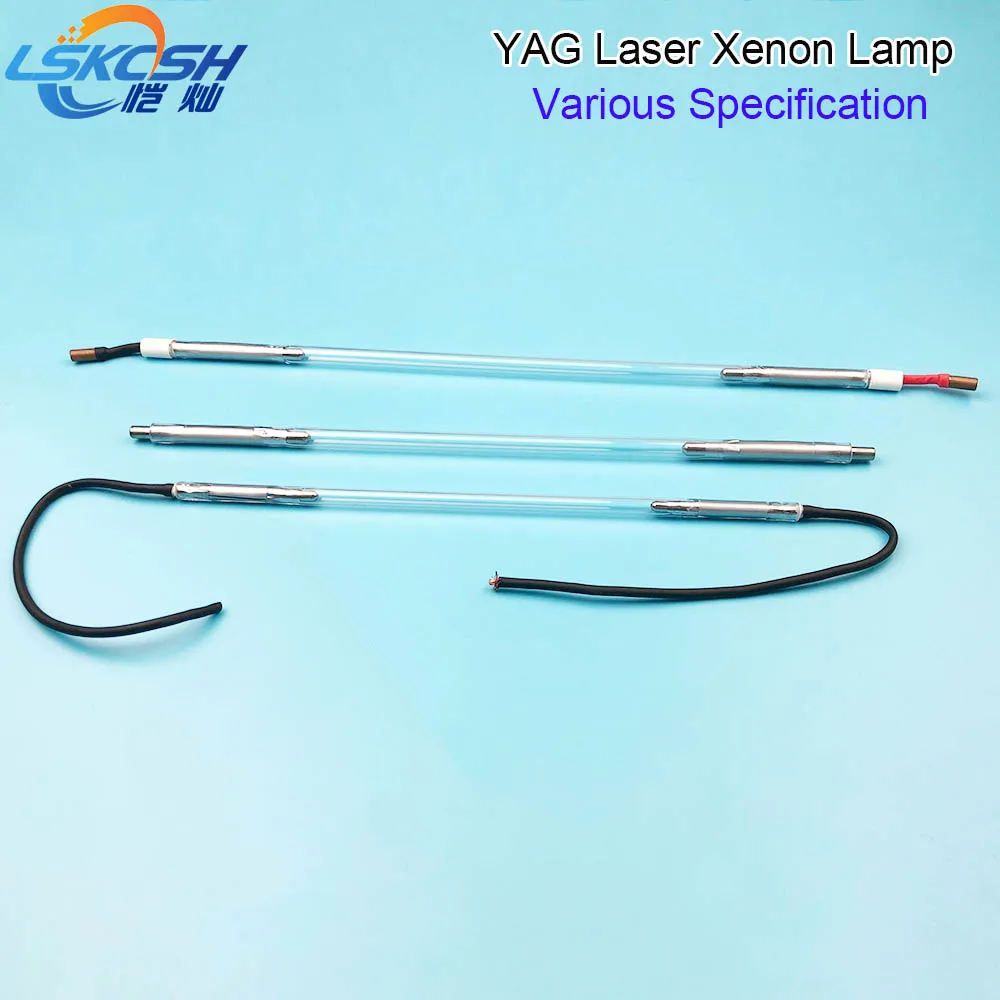 

LSKCSH Xenon Tube Xe Lamp For YAG Laser Cutting Welding Machine Flash Pulsed Bulb Light wholesale Type A high quality 1064nm