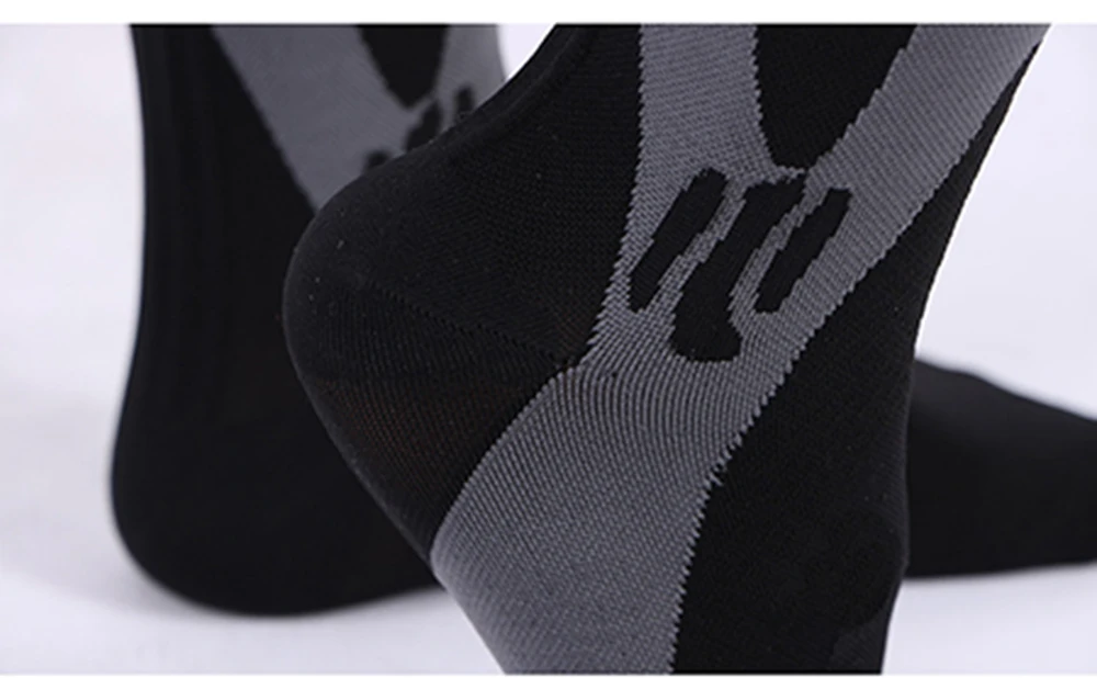 GOAEOS/1 пара спортивных носков для бега, футбола, носки для футбола, эластичные, унисекс, для поддержки ног, эластичные, для спорта на открытом воздухе, длинные носки CA0008