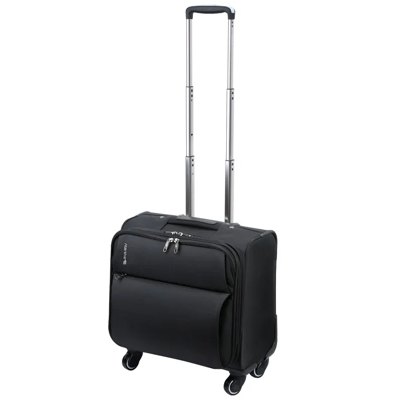 Universal wheels trolley luggage oxford fabric travel bag 16 password box luggage 18 luggage