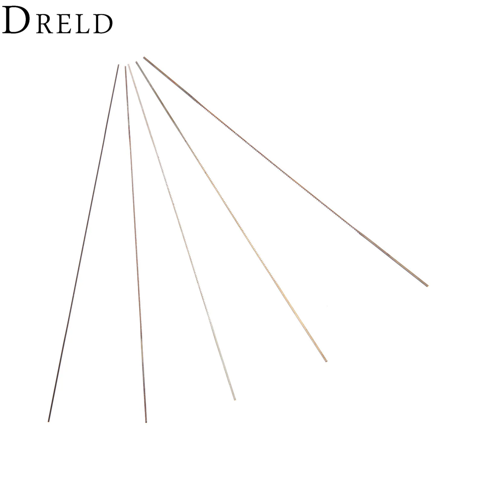 DRELD 10 шт. 130 мм прокрутки пилы для резки металла по дереву 0#/1#/2#/4#/6# мелкозубый лобзик лезвия для деревообработки электроинструмента