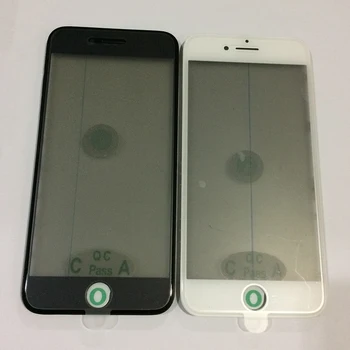 

50Pcs Free DHL 4 In 1 Cold Press LCD Front Screen Glass & Frame Bezel & OCA & Polarizer Film Assembly For iPhone 8G 8 Plus Parts