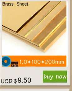 3*150*150mm Placa de CuZn40 Bronze Folha 2.036