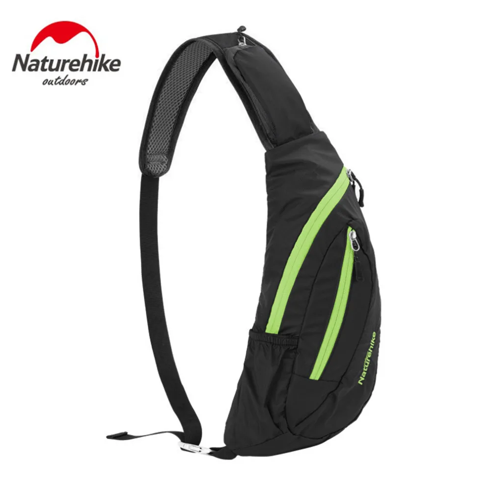 font b NatureHike b font Outdoor Sports Chest Bags Single Shoulder Waterproof Nylon Bag Hiking