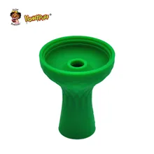Новая силиконовая чаша для кальяна с одним отверстием, аксессуары для кальяна с силиконовой головкой