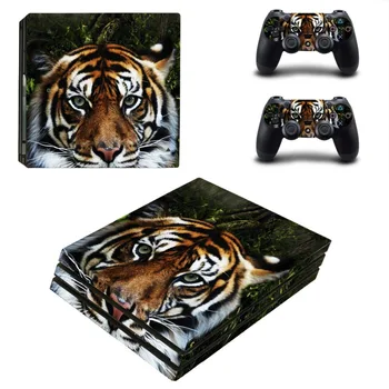 

Tiger PS4 Pro Skin Sticker Decal for Sony PlayStation 4 Console and 2 Controller PS4 Pro Skin Sticker Vinyl