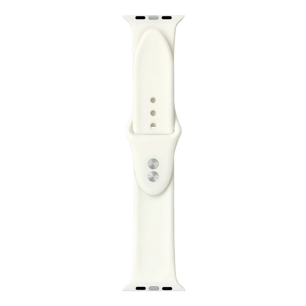 YUKIRIN спортивный силиконовый ремешок для Apple Watch band Case 38 мм 42 мм 40 мм 44 мм для iwatch series 4 3 2 1 браслет с цветочным узором