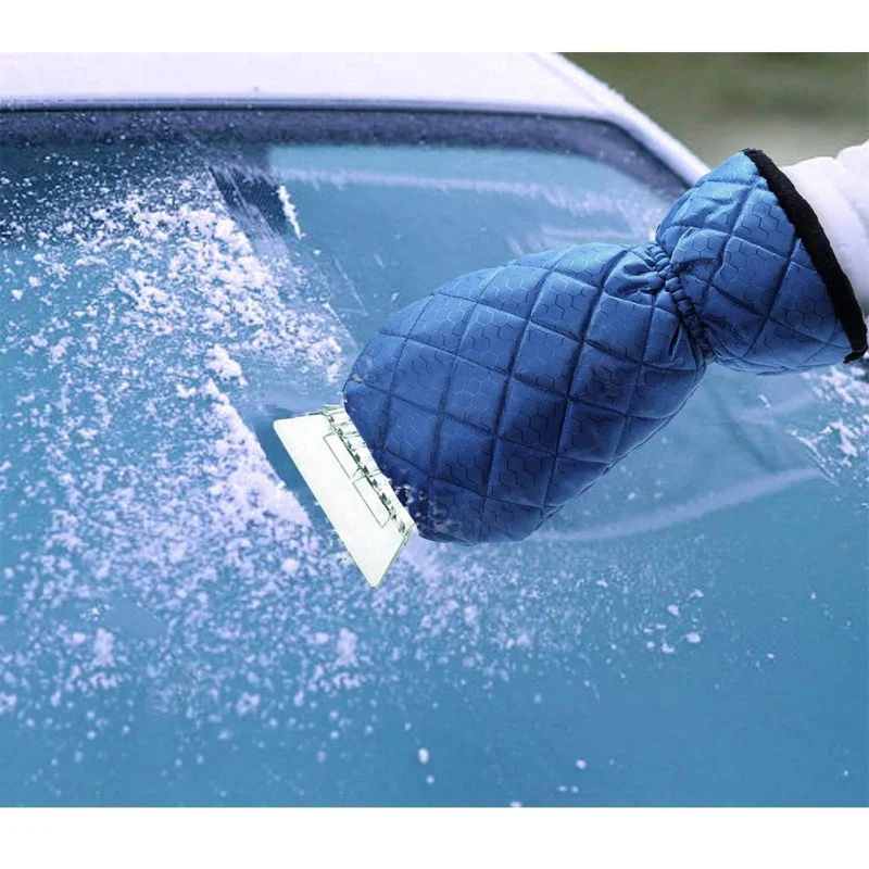 

2019 Snow Scraper Removal Glove 420D Jacquard Oxford Cloth Cleaning Snow Shovel Ice Scraper Tool Car-stying
