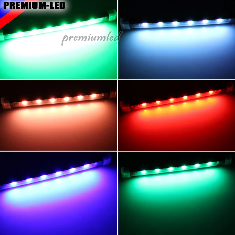 Универсальный 42 LED RGB многоцветный светодиодный моторный отсек или под