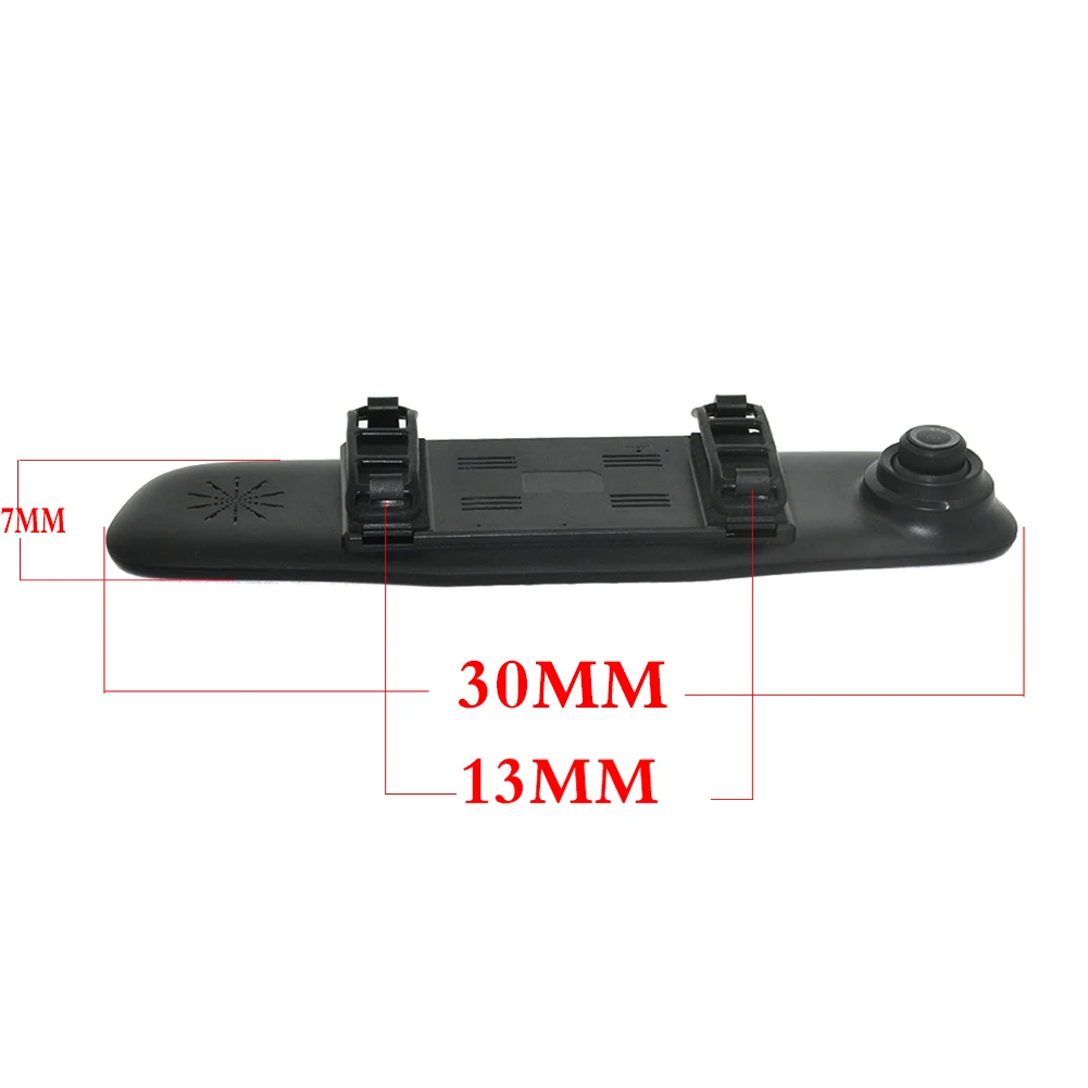 Новое поступление, двойной объектив, автомобильная dvr камера, двойная камера, 170 градусов, широкоугольный объектив, 1080 P, запись 4,3 дюйма, ЖК-дисплей, g-сенсор, ночное видение