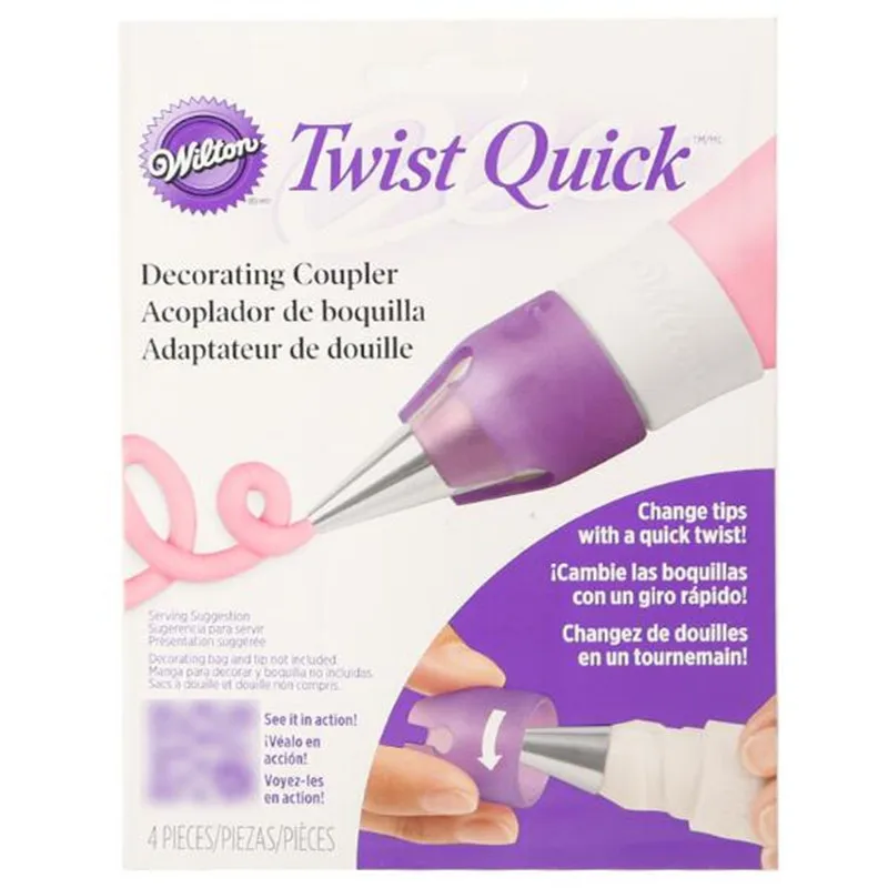 

Wilton samll nozzle quick converter baking tool nozzle bag converter converter head