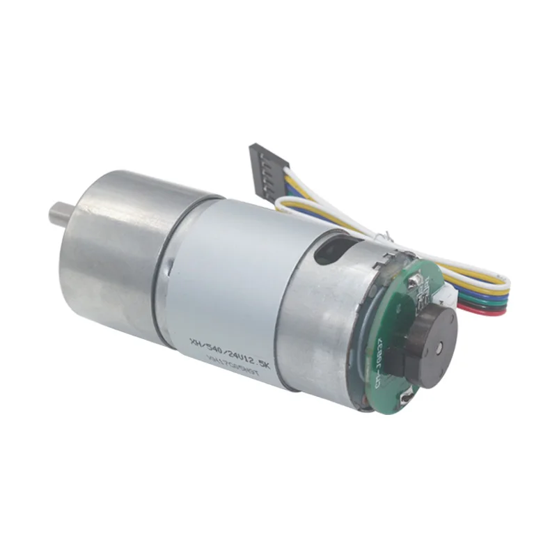JGB37-545B высокий крутящий момент низких Скорость 6V 12V 24V DC Шестерни двигатель с датчиком диск