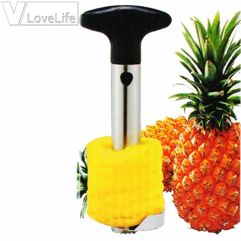 

New Stainless Steel Pineapple Peeler Cutter Slicer Corer Peels Cores Slices Apple Fruit Paring Knife Kitchen Tool Accessories