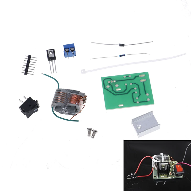 15KV инвертор высокого напряжения генератор spark arc модуль катушки зажигания DIY kit 3,7 V