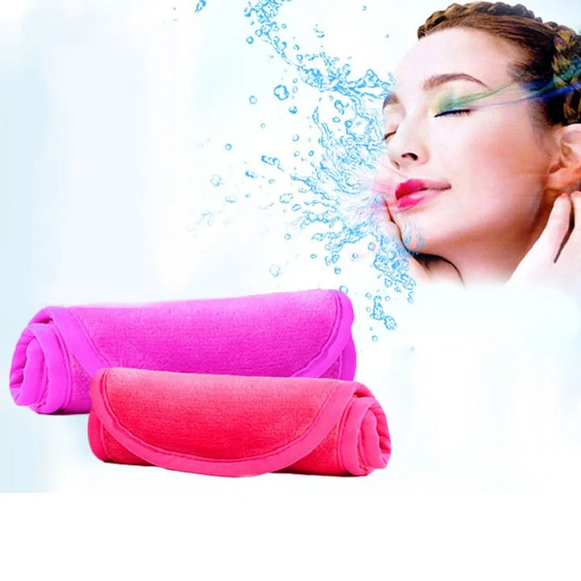 10pcs 40*17cm Microfiber Makeup Remover Reusable Eraser Towel Wipes makeup tool kits | Красота и здоровье