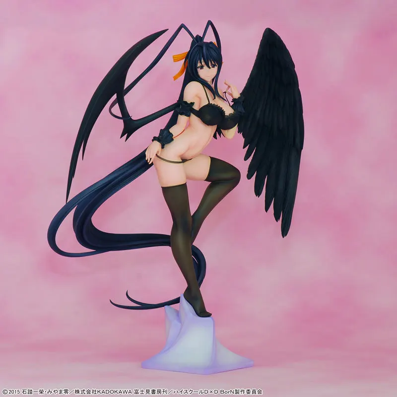 

Anime High School DxD Akeno Himejima Seduction sexy Girls Cartoon Action Figure PVC toys Collection figures 25CM