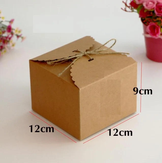 05 15 Large Kraft Paper Box Diy Wedding Gift Favor Bo Party Candy 05 15 Large Kraft Paper Box Diy Wedding Gift Favor Bo Party Candy
