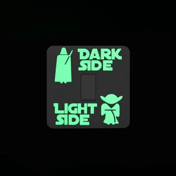 

Star Wars Sticker for Kids Room Decoration Home Decor Glow in the Dark Wall Switch Sticker Children Boy Bedroom Decorative Decal