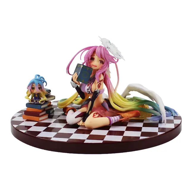 2544 20 De Réductionlivraison Gratuite Pas De Jeu Pas De Vie 18 échelle Siro Fille Sexy Shiro Jibril Poupées Mignonnes Garage Kit Brinquedos